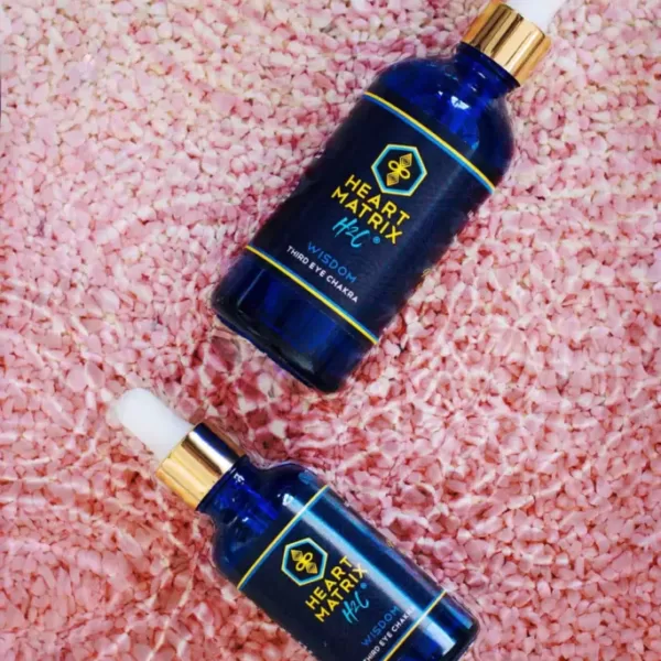 Heart Matrix H2O ® 100ml Sacred Heart Clearing Spray & 50ml Chakra Essence of your choice